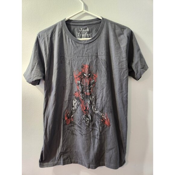 Jack Of All Trades Marie Spiderman T-Shirt Medium Pre-Owned - Picture 1 of 7